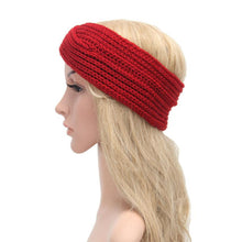 Fashion Women Headband Crochet Knitting Wool Solid Winter Warm Headbands For Women Ear Warmer Headwrap Hair Accessories LY