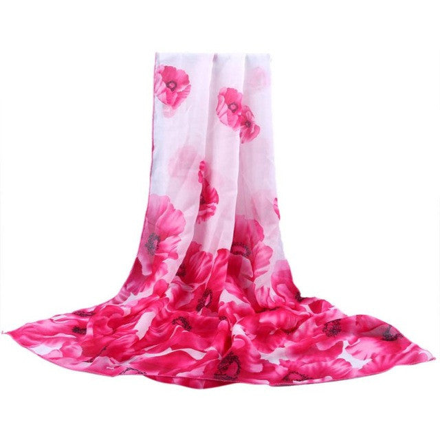 Fashion Women Long Soft Wrap scarf Ladies Shawl Chiffon Scarf Scarves BU