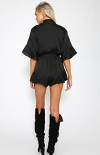Faux Silk Boho Front Bowknot V Neck Wrap Ruffle Half Sleeve Short Romper Casual Summer Women Jumpsuit Japanese 2016 Fashion