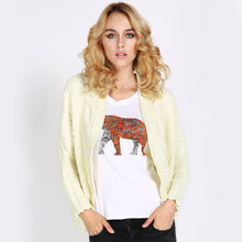 Female Fashion Thick Cardigans Batwing Sleeve Sweater Plus Size knitted Top 70115