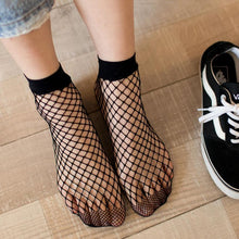 Fishnet Socks Women Fashion Novelty Socks Ankle Sexy Lace Fishnet Net Short Socks Calcetines Mujer#121