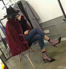 Fishnet Socks Women Fashion Novelty Socks Ankle Sexy Lace Fishnet Net Short Socks Calcetines Mujer#121