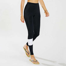 Fitness Legging Striped Patchwork Slim Stretch Women Workout Clothes High Waist Leggings Pantalon Femme#212