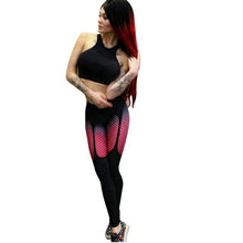 Fitness Leggings Plaid Stretch Skinny Women Work Out Sweatpants Slim Casual Workout Clothes Ropa Deporte Mujer#1521