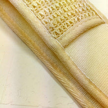 Flax Cotton Soft Exfoliating Back Strap Bath Brush Shower Massage Spa Scrubber Sponge Body Skin Health Cleaning