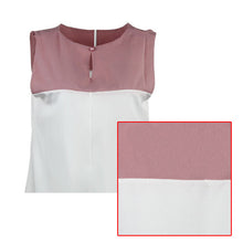 !2016 New Fashion Women Chiffon Dress Summer Casual Sleeveless Dresses Patchwork Bodycon Party Loose Dress Vestidos