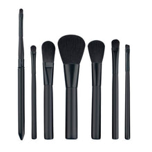 Fresh 7 Pcs Makeup Kit Cosmetic Brush Set Make Up Brushes Kit With Box escovas de cabelo para escovar 2017 Anne