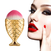 Fresh Fish Scale Makeup Brush Fishtail Bottom Brush Powder Blush Makeup Cosmetic Brushes Tool pincel maquiagem natural Anne