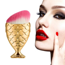 Fresh Fish Scale Makeup Brush Fishtail Bottom Brush Powder Blush Makeup Cosmetic Brushes Tool pincel maquiagem natural Anne