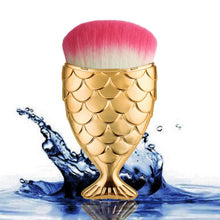 Fresh Fish Scale Makeup Brush Fishtail Bottom Brush Powder Blush Makeup Cosmetic Brushes Tool pincel maquiagem natural Anne