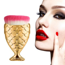 Fresh Fish Scale Makeup Brush Fishtail Bottom Brush Powder Blush Makeup Cosmetic Brushes Tool pincel maquiagem natural Anne