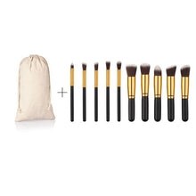 Fulfills all daily basic makeup requirements 10PCS/1Set Cosmetic Makeup Brush Brushes Set Foundation Powder Eyeshadow Anne