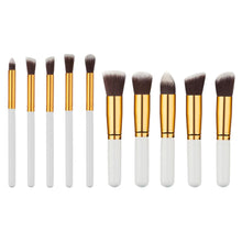 Fulfills all daily basic makeup requirements 10PCS/1Set Cosmetic Makeup Brush Brushes Set Foundation Powder Eyeshadow Anne