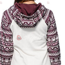 Full Sleeve Hoodies Black White O-neck Patchwork Casual Top 2016 New Autumn Fashion Lady Tops