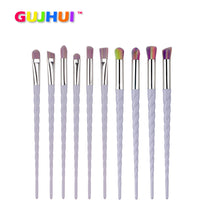 GUJHUI 100% brand new and high quality 10PCS Make Up Foundation Eyebrow Eyeliner Blush Cosmetic Concealer Brushes Anne