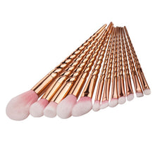 GUJHUI 12PCS Make Up Foundation Eyebrow Eyeliner Blush Cosmetic Concealer Brushes trousse maquillage Anne