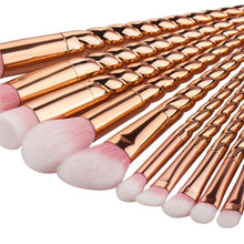 GUJHUI 12PCS Make Up Foundation Eyebrow Eyeliner Blush Cosmetic Concealer Brushes trousse maquillage Anne