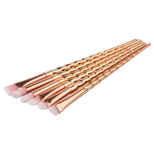 GUJHUI 16.5*4*1cm 6PCS Make Up Foundation Eyebrow Eyeliner Blush Cosmetic Concealer Brushes trucchi cosmetici Anne