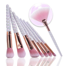 GUJHUI 17.5*10*2 cm 9PCS Make Up Foundation Eyebrow Eyeliner Blush Cosmetic Concealer Brushes highlighter brush Anne