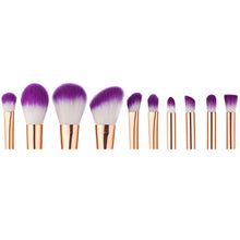 GUJHUI 2017 10PCS Makeup brushes Beauty Foundation Powder Eyebrow Eyeshadow Blush brush Cosmetics Concealer Maquiagem