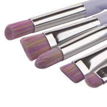 GUJHUI 2017 10PCS Makeup brushes professional Foundation Eyebrow Eyeliner Blush Cosmetics Concealer Make up brush Multicolor