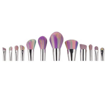 GUJHUI 2017 12PCS Makeup brushes professional Foundation Eyebrow Eyeliner Blush brush Cosmetics Concealer Maquiagem Multicolor