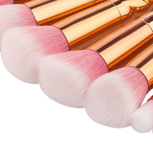 GUJHUI 2017 15PCS Professional Makeup brushes Foundation Eyebrow Eyeliner Blush Concealer Cosmetic brush Maquiagem Gold