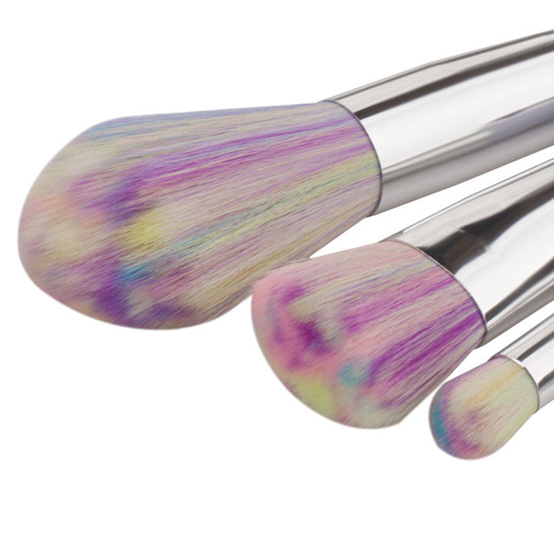 GUJHUI 2017 3PCS Makeup brushes Beauty Foundation Eyebrow Eyeshadow Eyeliner Blush Concealer Cosmetic brush White