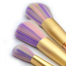 GUJHUI 2017 5PCS Concealer Powder Foundation Eyebrow Eyeshadow Blush Cosmetic Makeup brushes Professional Pincel maquiagem