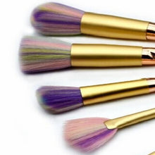 GUJHUI 2017 5PCS Concealer Powder Foundation Eyebrow Eyeshadow Blush Cosmetic Makeup brushes Professional Pincel maquiagem