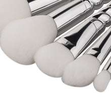 GUJHUI 2017 5PCS Makeup brushes professional Foundation Eyebrow Eyeliner Blush Concealer Cosmetic brush Pincel maquiagem Sliver