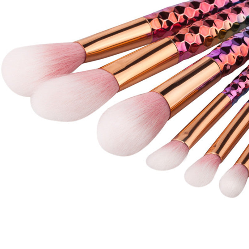 GUJHUI 2017 6PCS Cosmetic Powder Foundation Eyeshadow Makeup brushes Professional Soft Face Eyebrow Blusher Pinceis de maquiagem