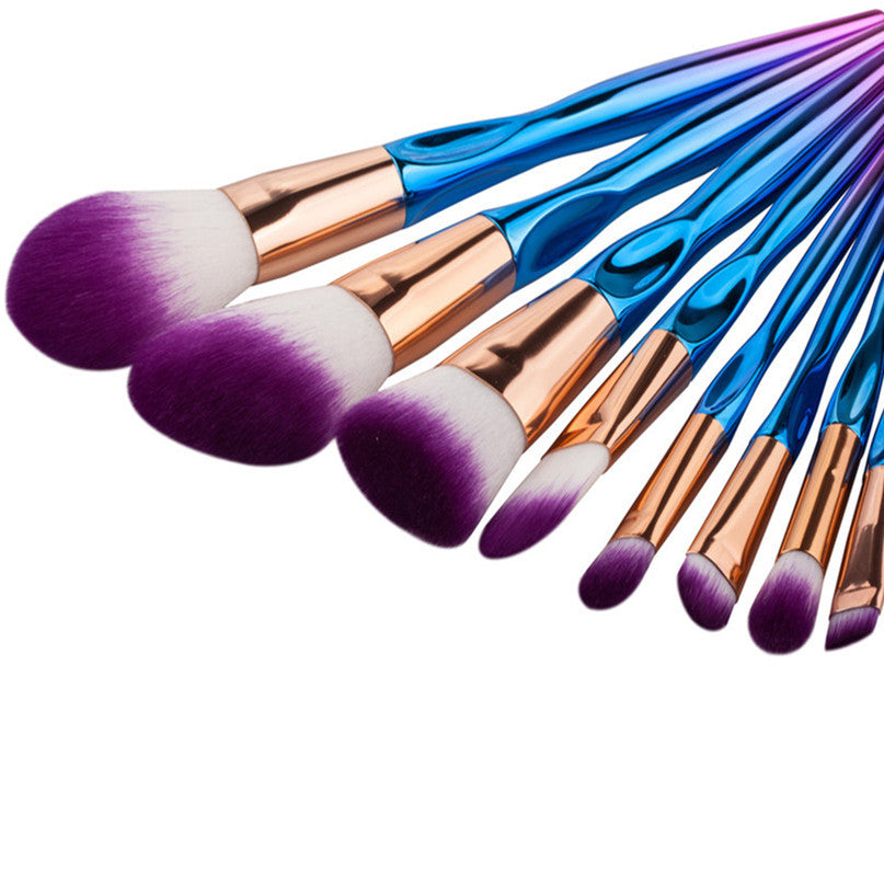 GUJHUI 2017 8PCS Professional Makeup brushes Powder Foundation Eyebrow Eyeliner Blush Cosmetic Concealer brush Pincel maquiagem