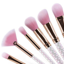 GUJHUI 2017 9PCS Make up Fan brush Foundation Eyebrow Eyeliner Blush Cosmetic Concealer Makeup brushes set Pincel maquiagem