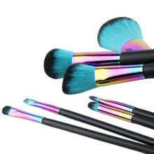 GUJHUI 2017 Hot sale women 7PCS Cosmetic Concealer Powder Foundation Eyeshadow Professional Makeup brushes Pinceis de maquiagem