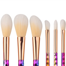 GUJHUI 2017 New arrival 6PCS Cosmetic Beauty Soft Makeup brushes Professional Concealer Powder Face Foundation Eyeshadow brush