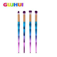 GUJHUI 4PCS Make Up Foundation Eyebrow Eyeliner Blush Cosmetic Concealer Brushes escova cosmetic brush Anne