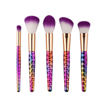 GUJHUI 5PCS Make Up Foundation Eyebrow Eyeliner Blush Cosmetic Concealer Brushes cosmetic brush Anne