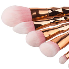 GUJHUI 7PCS Make Up Foundation Eyebrow Eyeliner Blush Cosmetic Concealer Brushes Nylon Hair kozmetik 2017 Anne