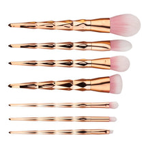 GUJHUI 7PCS Make Up Foundation Eyebrow Eyeliner Blush Cosmetic Concealer Brushes Nylon Hair kozmetik 2017 Anne