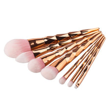 GUJHUI 7PCS Make Up Foundation Eyebrow Eyeliner Blush Cosmetic Concealer Brushes Nylon Hair kozmetik 2017 Anne