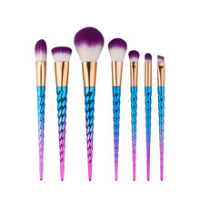 GUJHUI 7PCS Make Up Foundation Eyebrow Eyeliner Blush Cosmetic Concealer Brushes brochas maquillaje profesional Anne