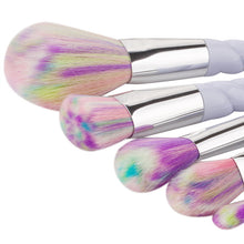 GUJHUI 7PCS Professional Makeup brushes Foundation Powder Eyebrow Eyeliner Blush Cosmetic Concealer Eyeshadow brush White