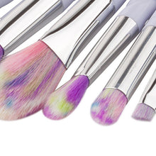 GUJHUI 7PCS Professional Makeup brushes Foundation Powder Eyebrow Eyeliner Blush Cosmetic Concealer Eyeshadow brush White