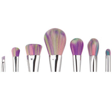 GUJHUI 7PCS Professional Makeup brushes Foundation Powder Eyebrow Eyeliner Blush Cosmetic Concealer Eyeshadow brush White