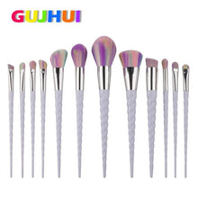GUJHUI Cool! 12PCS Make Up Foundation Eyebrow Eyeliner Blush Cosmetic Concealer Brushes cosmetics Anne