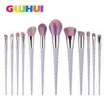 GUJHUI Cool! 12PCS Make Up Foundation Eyebrow Eyeliner Blush Cosmetic Concealer Brushes cosmetics Anne