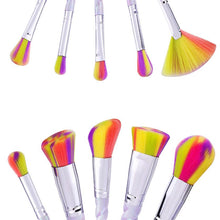 GUJHUI Easy to use and portable 10PCS Make Up Foundation Eyebrow Eyeliner Blush Cosmetic Concealer Brushes Anne