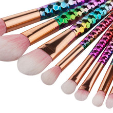 GUJHUI Easy to use and portable 8PCS Make Up Foundation Eyebrow Eyeliner Blush Cosmetic Concealer Brushes Anne