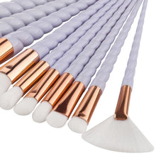 GUJHUI Used with Powder 8PCS Make Up Foundation Eyebrow Eyeliner Blush Cosmetic Concealer Brushes Anne